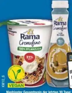 E-Center Rama Cremefine Vegan Angebot