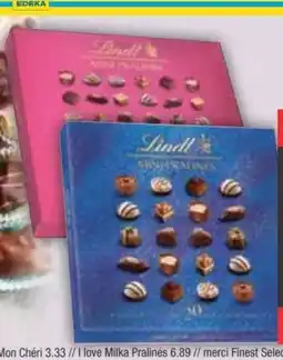 E-Center Lindt Mini Pralinés Angebot