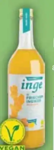 E-Center Die Inge Ingwersirup Vegan Angebot
