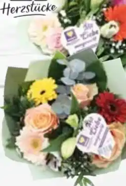 E-Center Edeka Herzstücke Floristen-Strauß Premium Angebot