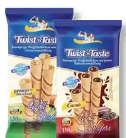 Lidl Dilek Twist n Taste Waffelröllchen Cacao Angebot