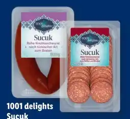 Lidl 1001 Delights Sucuk Angebot