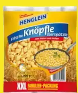 Edeka Henglein Knöpfle Eierspätzle Angebot