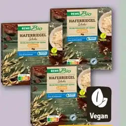 REWE Center Rewe Bio Haferriegel Schoko vegan Angebot