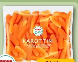 REWE Center Rewe to go Karottini Angebot
