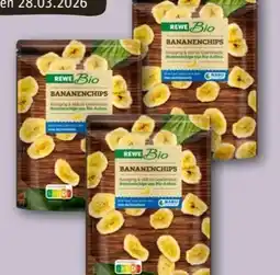 REWE Center Rewe Bio Bananenchips Angebot