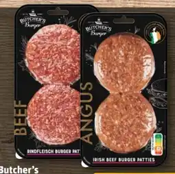 REWE Center Butcher’s Burger Angus Irish Beef Patties Angebot