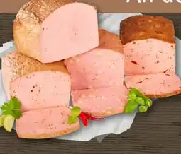 REWE Center Metzgerei Landbauern Schiller Strohschwein Backleberkäse Angebot