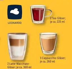 Lidl Leonardo Thermogläser 2er Set Angebot