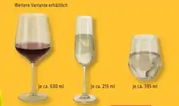 Lidl SilverCrest Rotweingläser Angebot