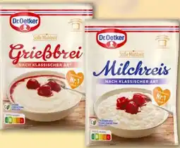 REWE Center Dr. Oetker Süße Mahlzeit Grießbrei Angebot