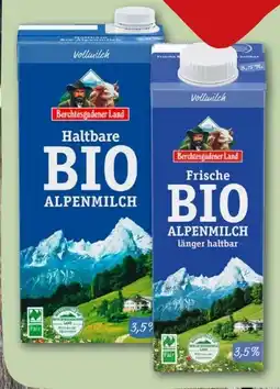 REWE Center Berchtesgadener Land Haltbare Bio Alpenmilch Angebot