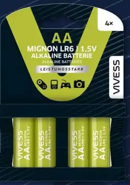 REWE Center Vivess Batterien Mignon AA Angebot