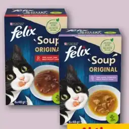 REWE Center Purina Felix Soup Katzennahrung Angebot