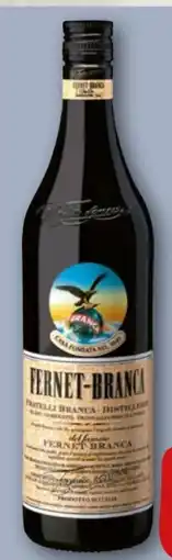 REWE Fratelli Branca Distillerie Fernet Kräuterlikör Angebot