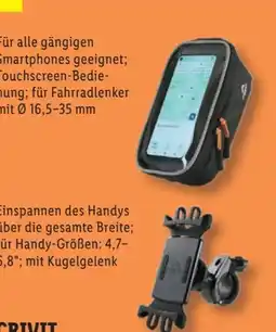 Lidl Crivit Fahrrad-Handytasche Angebot