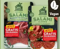 REWE Billie Green Vegane Salami Angebot
