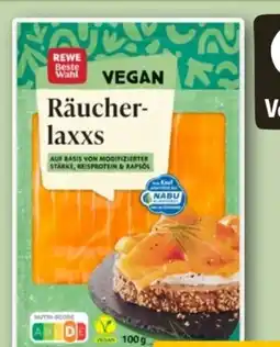 REWE Rewe Beste Wahl Räucherlaxxs vegan Angebot
