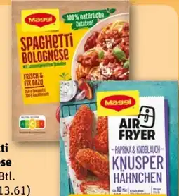 REWE Maggi ‎Fix Spaghetti Bolognese Angebot