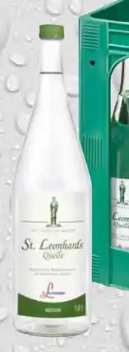 trinkgut St. Leonhard´s Quelle Mineralwasser Medium Angebot