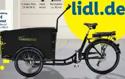 Lidl SachsenRad E-Lastenrad T1 Grand Trunk Angebot