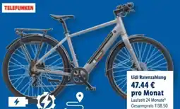 Lidl Telefunken E-Urban-Bike UH200 29 Angebot