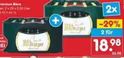 Netto Marken-Discount Bitburger Premium Biere Angebot