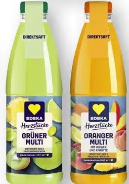 Scheck-in-Center Edeka Herzstücke Direktsaft Angebot