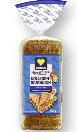 Scheck-in-Center Edeka Herzstücke Vollkornsandwich Angebot