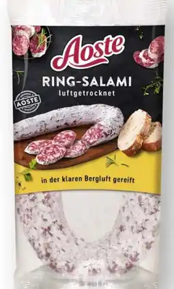 Scheck-in-Center Aoste Ring-Salami Angebot
