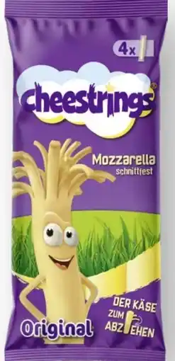 Scheck-in-Center Cheestrings Mozzarella Original Angebot