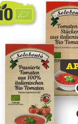 Scheck-in-Center Solobonta Bio Passierte Tomaten Angebot