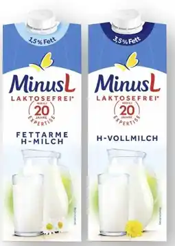 Scheck-in-Center Minus L Laktosefreie Haltbare Milch Angebot