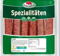 Scheck-in-Center Schwarzwaldhof Spezialitäten Landjäger Angebot