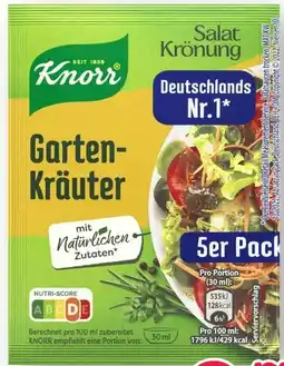 Scheck-in-Center Knorr Salat Krönung Angebot