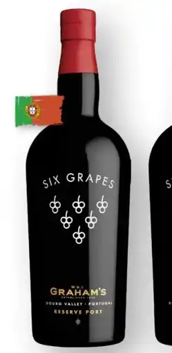 Scheck-in-Center Graham's Six Grapes Ruby Reserve Port Angebot