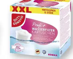 Scheck-in-Center Gut & Günstig Wasserfilterkartuschen Angebot
