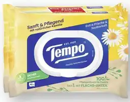 Scheck-in-Center Tempo Sanft & Pflegend Feuchte Toilettentücher Kamille XXL Angebot