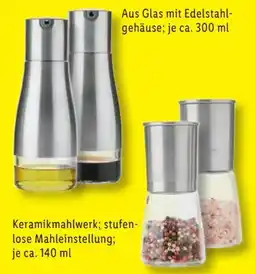 Lidl Livarno Home Essig- und Ölspender-Set Angebot