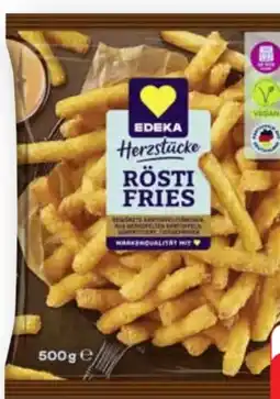 Edeka Edeka Herzstücke Rösti Fries vegan Angebot