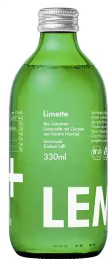 Edeka Lemonaid Bio Limette Angebot
