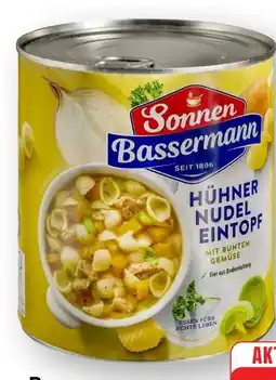 Edeka Sonnen-Bassermann Hühner-Nudel-Eintopf Angebot
