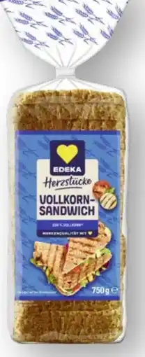 Edeka Edeka Herzstücke Vollkornsandwich Angebot