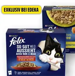 Edeka Purina Felix Katzennahrung Angebot