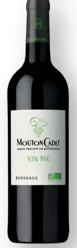 Edeka Baron Philippe de Rothschild Mouton Cadet Bordeaux Bio Rouge Angebot