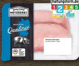 REWE Center Metzgerei Wilhelm Brandenburg Schweine-Schnitzel Angebot