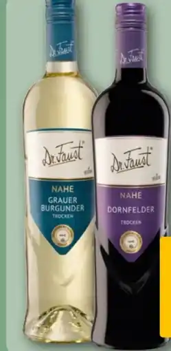 REWE Center Dr. Faust Qualitätswein Angebot