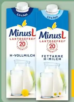 REWE Center Omira MinusL H-Milch Angebot