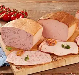 REWE Metzgerei Wilhelm Brandenburg Bayerischer Leberkäse-Aufschnitt Angebot
