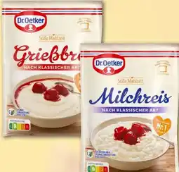 REWE Dr. Oetker Süße Mahlzeit Grießbrei Angebot